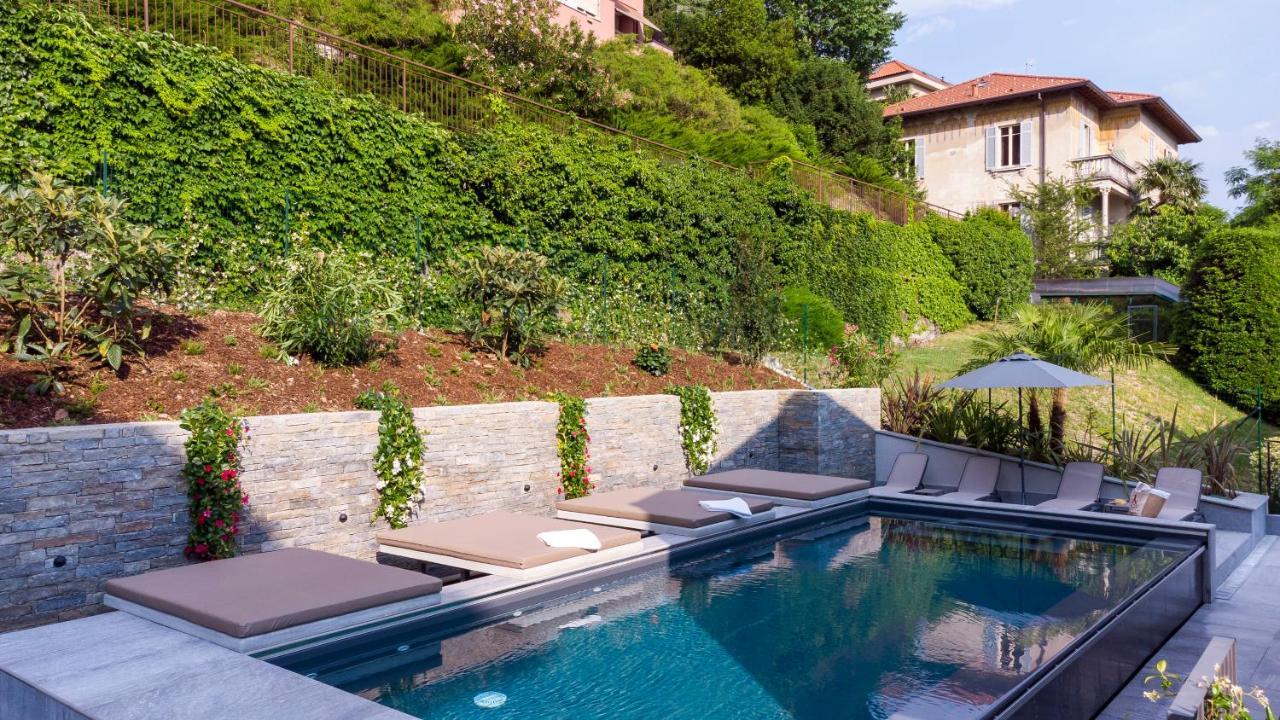 Le Stanze Del Lago Villa Seta Комо Экстерьер фото